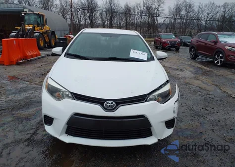 2015 Toyota Corolla Le из США, поврежденный, VIN 2T1BURHE1FC273626